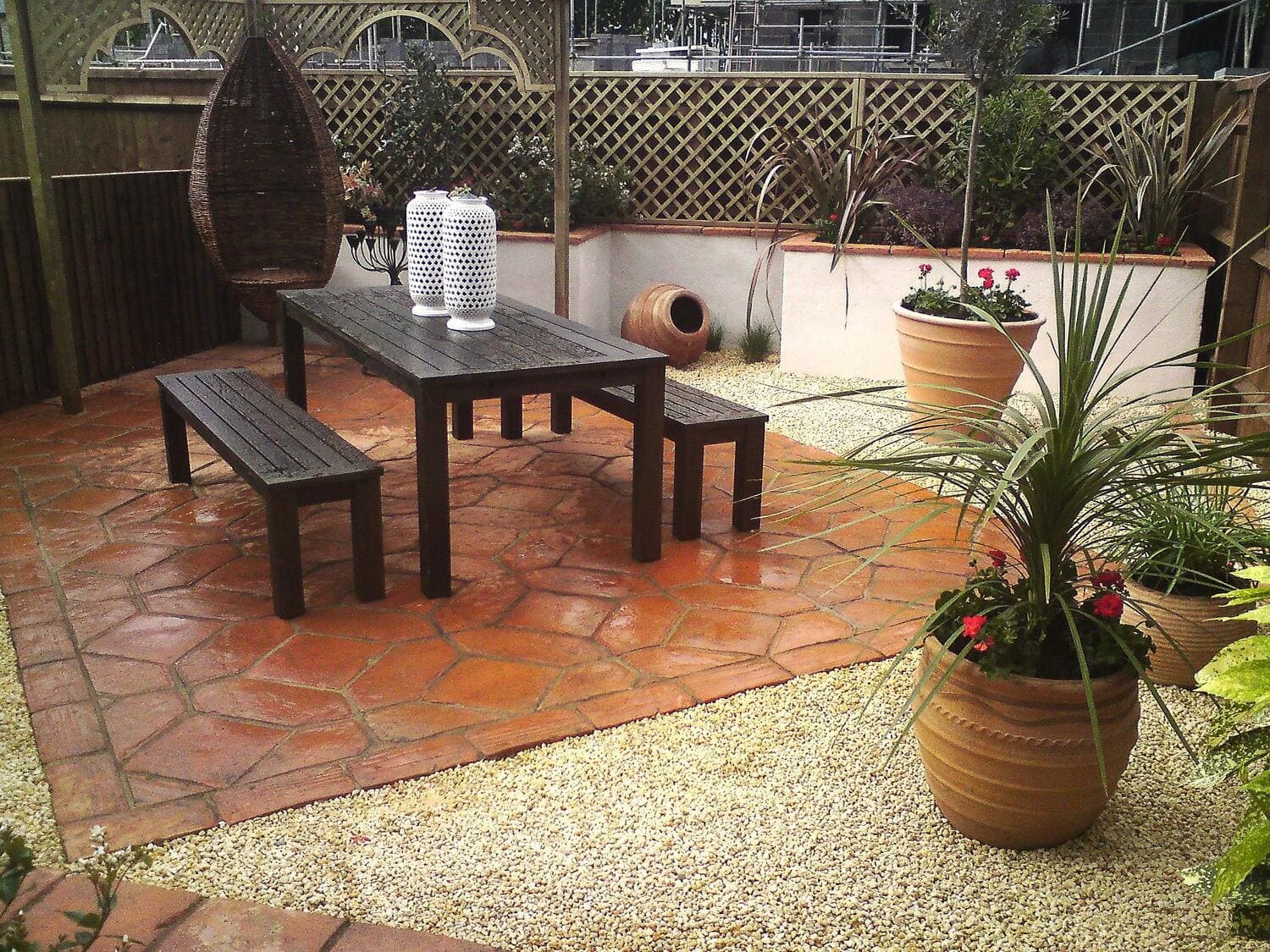 Exclusive show home garden